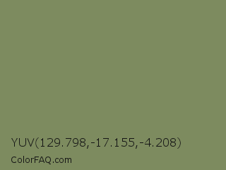 YUV 129.798,-17.155,-4.208 Color Image