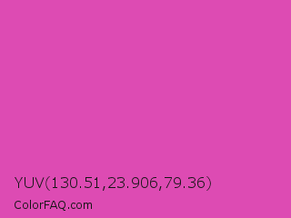 YUV 130.51,23.906,79.36 Color Image