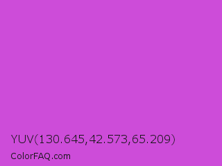 YUV 130.645,42.573,65.209 Color Image