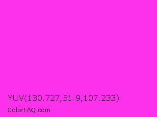 YUV 130.727,51.9,107.233 Color Image