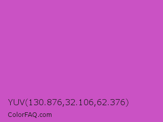 YUV 130.876,32.106,62.376 Color Image