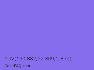 YUV 130.882,52.809,1.857 Color Image