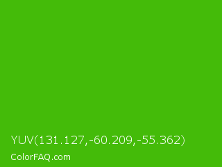 YUV 131.127,-60.209,-55.362 Color Image