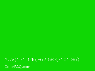 YUV 131.146,-62.683,-101.86 Color Image