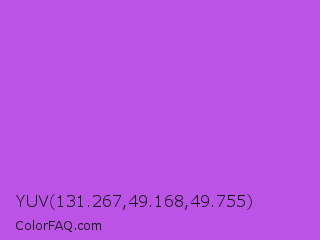 YUV 131.267,49.168,49.755 Color Image