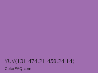 YUV 131.474,21.458,24.14 Color Image