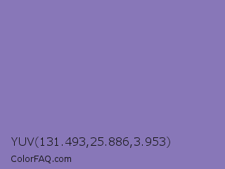 YUV 131.493,25.886,3.953 Color Image