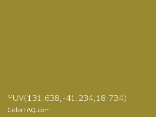 YUV 131.638,-41.234,18.734 Color Image