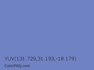 YUV 131.729,31.193,-18.179 Color Image