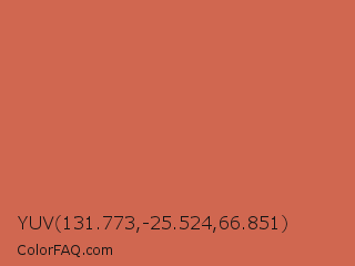 YUV 131.773,-25.524,66.851 Color Image