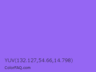 YUV 132.127,54.66,14.798 Color Image