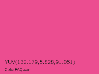 YUV 132.179,5.828,91.051 Color Image
