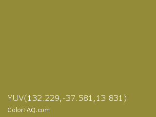 YUV 132.229,-37.581,13.831 Color Image