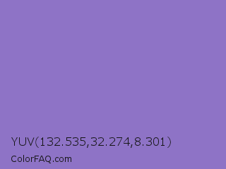 YUV 132.535,32.274,8.301 Color Image