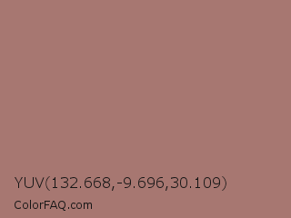 YUV 132.668,-9.696,30.109 Color Image