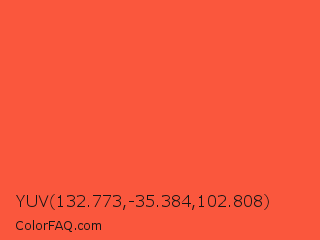 YUV 132.773,-35.384,102.808 Color Image