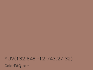 YUV 132.848,-12.743,27.32 Color Image
