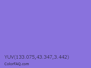 YUV 133.075,43.347,3.442 Color Image