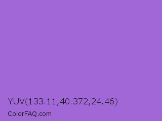 YUV 133.11,40.372,24.46 Color Image