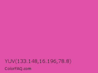 YUV 133.148,16.196,78.8 Color Image