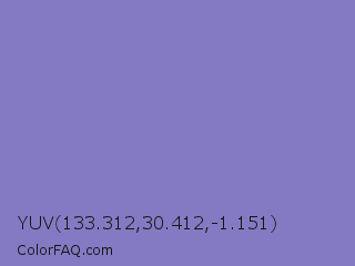 YUV 133.312,30.412,-1.151 Color Image