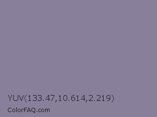 YUV 133.47,10.614,2.219 Color Image