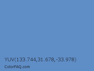 YUV 133.744,31.678,-33.978 Color Image