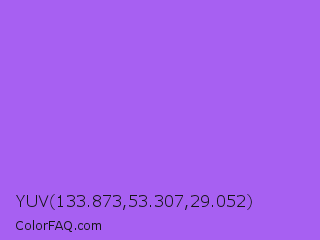 YUV 133.873,53.307,29.052 Color Image