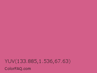 YUV 133.885,1.536,67.63 Color Image
