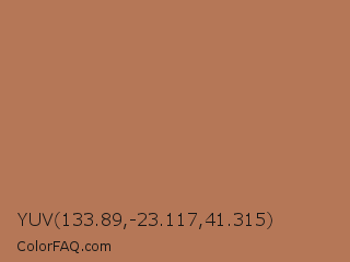 YUV 133.89,-23.117,41.315 Color Image