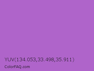 YUV 134.053,33.498,35.911 Color Image