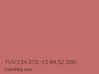 YUV 134.073,-13.84,52.556 Color Image