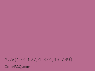 YUV 134.127,4.374,43.739 Color Image