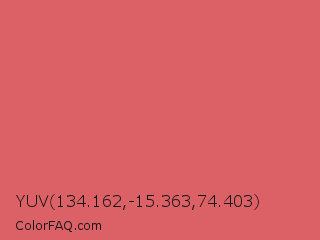 YUV 134.162,-15.363,74.403 Color Image
