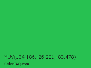 YUV 134.186,-26.221,-83.478 Color Image