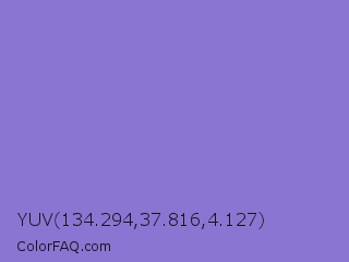 YUV 134.294,37.816,4.127 Color Image