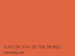 YUV 134.374,-33.708,78.602 Color Image