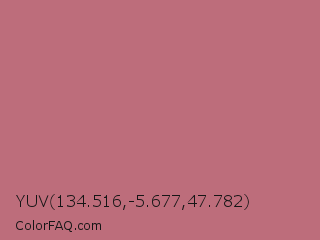 YUV 134.516,-5.677,47.782 Color Image
