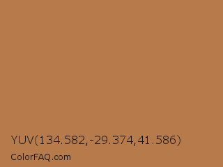 YUV 134.582,-29.374,41.586 Color Image