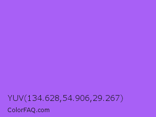 YUV 134.628,54.906,29.267 Color Image