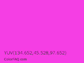 YUV 134.652,45.528,97.652 Color Image