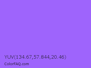 YUV 134.67,57.844,20.46 Color Image