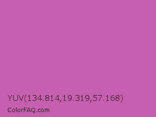 YUV 134.814,19.319,57.168 Color Image