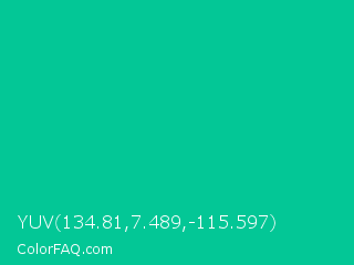 YUV 134.81,7.489,-115.597 Color Image