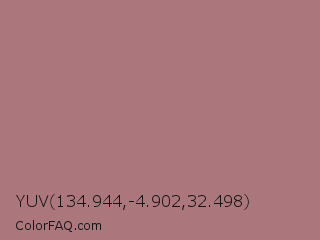 YUV 134.944,-4.902,32.498 Color Image