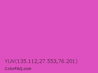 YUV 135.112,27.553,76.201 Color Image