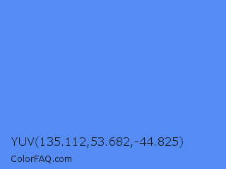 YUV 135.112,53.682,-44.825 Color Image