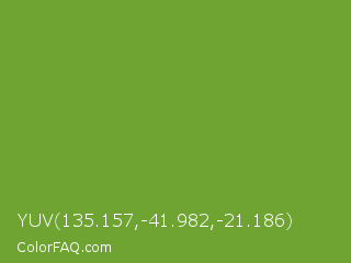 YUV 135.157,-41.982,-21.186 Color Image