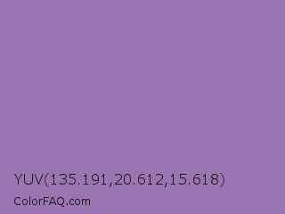 YUV 135.191,20.612,15.618 Color Image