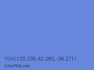 YUV 135.236,42.282,-28.271 Color Image